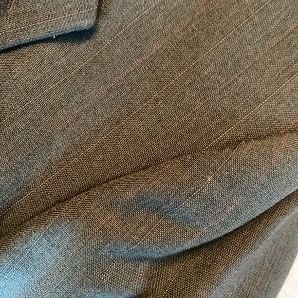 Heather gray with pin stripe suit - Picture 8 of 8